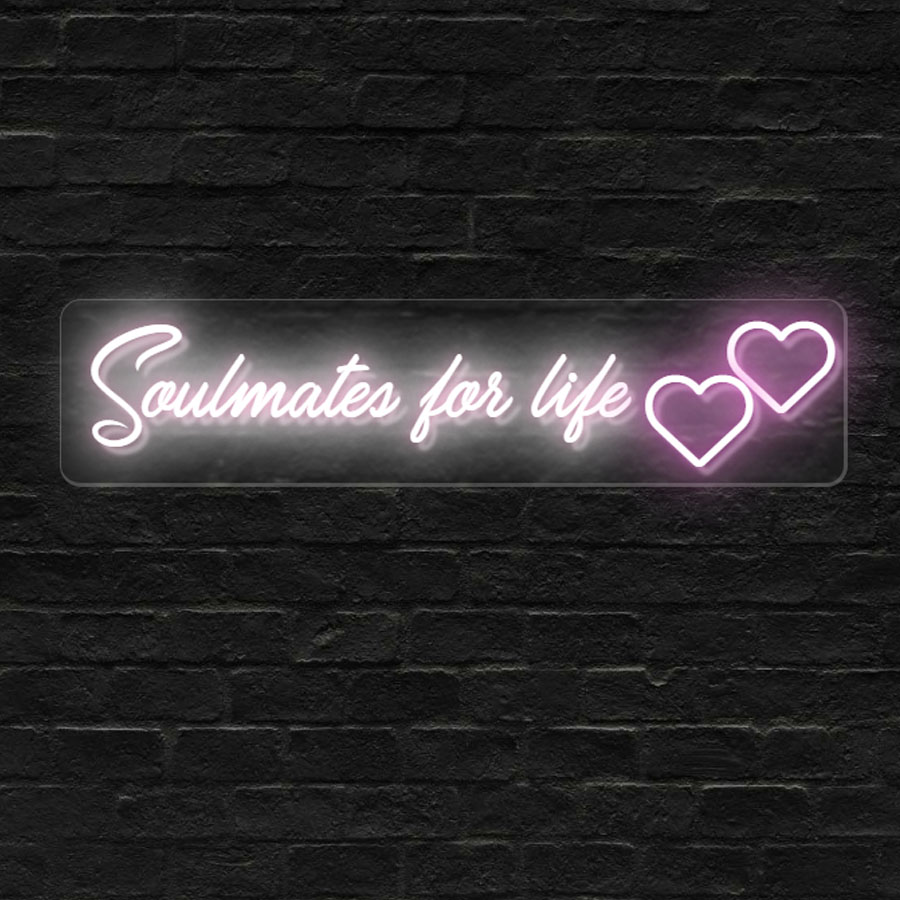 Soulmate for life wedding sign