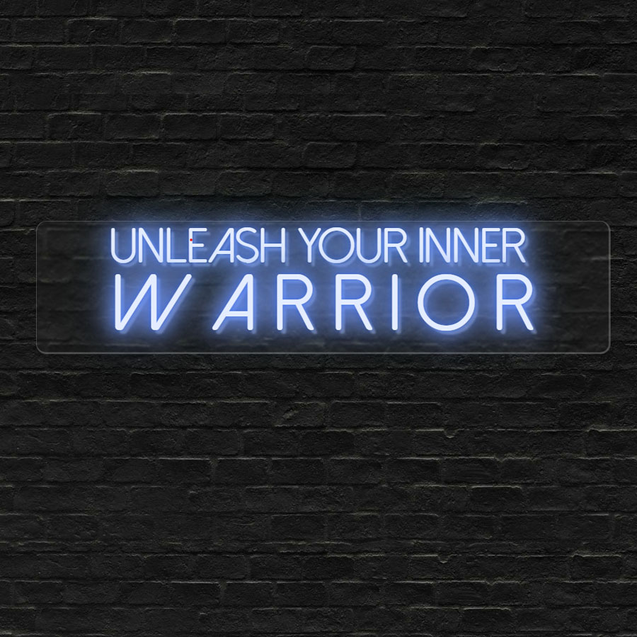 Unleash your inner warrior Gym Sign