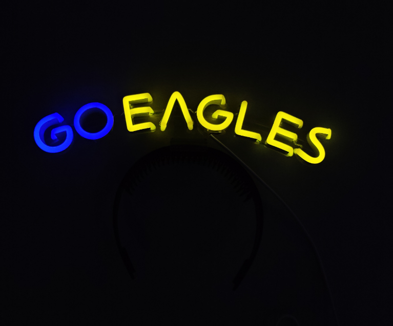 Go Eagles Neon Headband