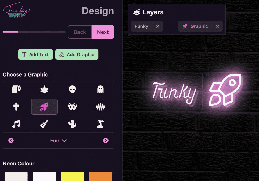 custom neon signs and neon lights in Perth, Australia